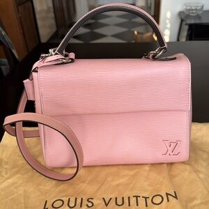 Louis Vuitton Pink Epi Leather Shoulder Bag